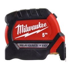 vendita online Flessometro magnetico premium 5 m.  Misuratori e Livelle Milwaukee